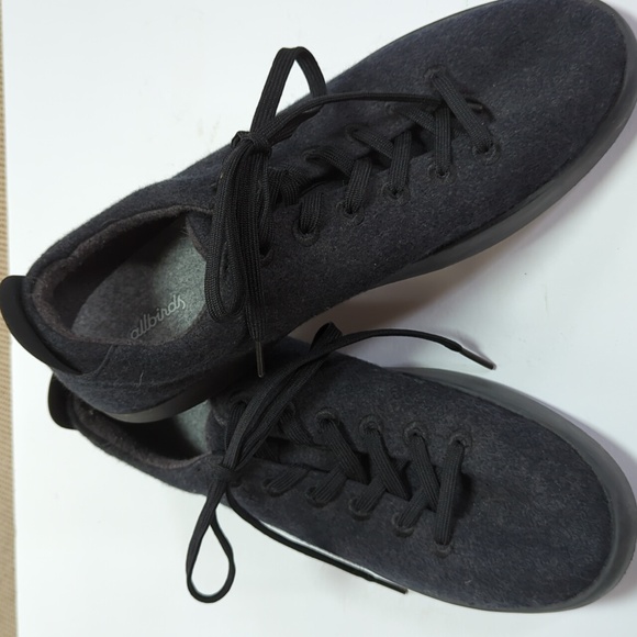 Allbirds, dark charcoal gray Merino wool lace-up sneaker/shoes. Size 14 - Picture 1 of 8